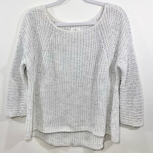 Lou & Grey Cozy Cotton Sweater Size Small